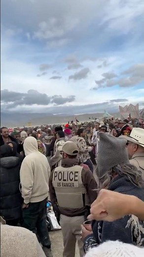 POV: The Cops Came to Shut Down the Party… Then This Happened 😂🔥 | Burning Man 2026 #fyp #viral
