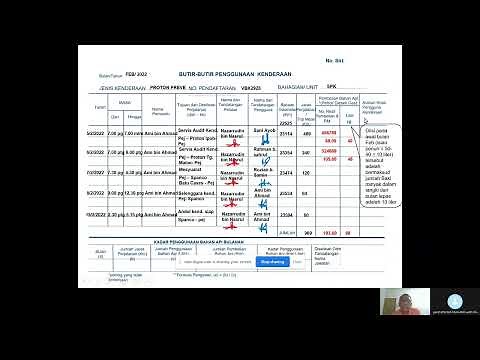 Video Tutorial 5 Buku Log Kenderaan