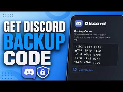 How To Get Discord Backup Code Without Login (Quick & Easy)