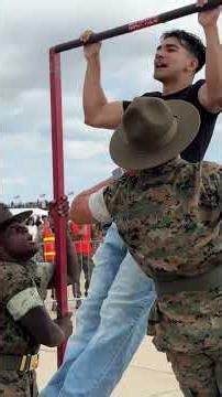 Marine Corps Drill Instructors Go Off on Future Applicant at Miramar Air Show #shorts