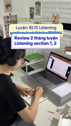 Review 2 tháng luyện Listening section 1, 2 trên Study4 - IELTS Listening