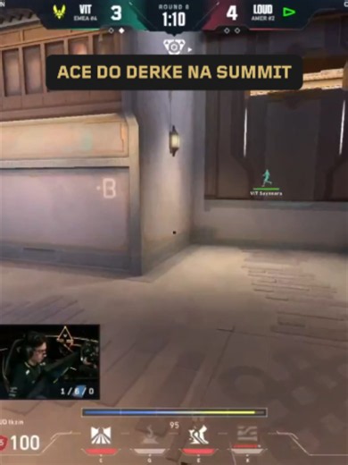 Derke faz ACE contra lukxo — quem venceu Loud x Vitality?