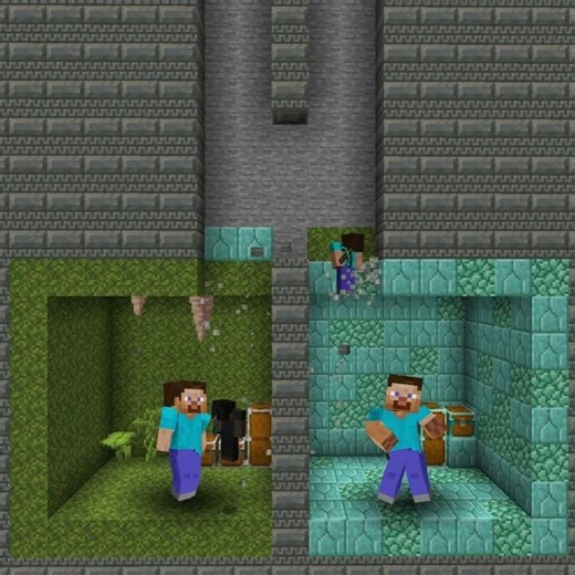 HELP Herobrine Steve & Win #minecraft #shorts #herobrine