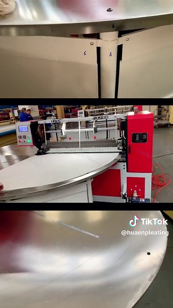 Skirt Pleating Machine: Perfect 270° Sunray Design