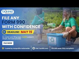 May 15 Deadline: File Your Form 990 Fast & Easy | Tax990