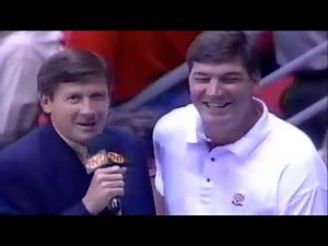 Bill Laimbeer On Former Teammate Dennis Rodman (NBA on TNT Craig Sager Interview 1997 Playoffs)