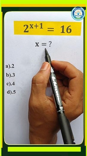 Let us work out this Multiple Choice Question (MCQ) of Maths. #math #algebra #basicmath #shortfeed