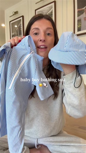 Trendy Baby Boy Bathing Suit Set for Summer