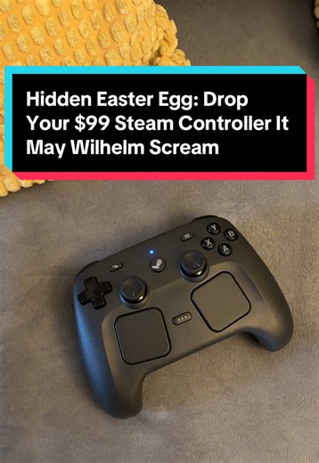 Steam Controller Wilhelm Scream Easter Egg Revealed