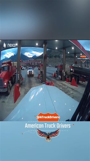 355K views · 1.3K reactions | Pickup cuts off semi swinging wide for fuel spot — goes wrong way into truck lane before backing out #AmericanTruckDrivers #TruckStop #FuelIsland #PickupTruck #TruckingEtiquette | American Truck Drivers | Facebook