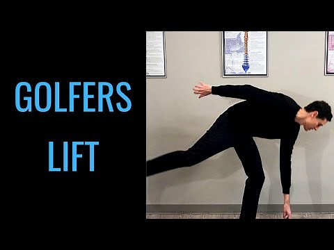 How to perform the Golfer's Lift technique | Golfers Lift technique by Dr. Byron Mackay