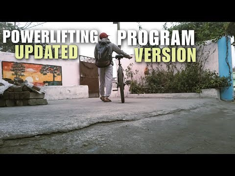 POWERLIFTING PROGRAM UPDATED VERSION | FT. REST DAY |