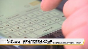 Apple is accused of creating a smartphone monopoly at the expense of consumers in an antitrust lawsuit filed by the Department of Justice as well as 15 states and Washington, D.C. CBS News' Jo Ling Kent reports on what this could mean for both iPhone and Android users. https://cbsn.ws/3vpeouA | CBS Mornings
