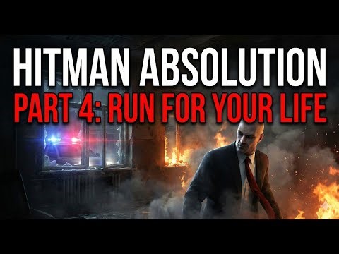 Can I Escape the Burning Library? | Hitman Absolution Part 4 (Stealth)