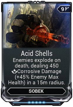 Acid Shells - WARFRAME Wiki