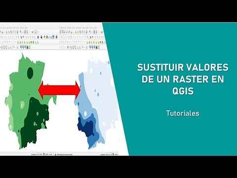 Sustituir valores de un raster con QGIS