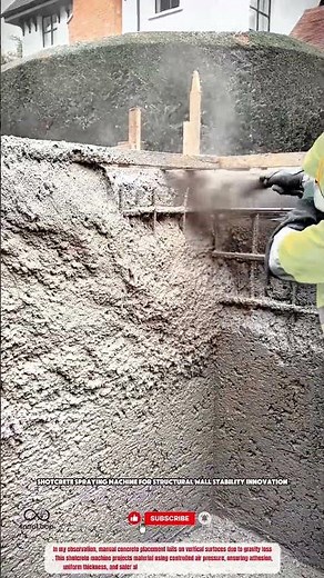 Shotcrete Spraying Machine for Structural Wall Stability Innovation