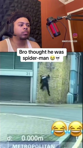 Who is he chasing Spider-Man?