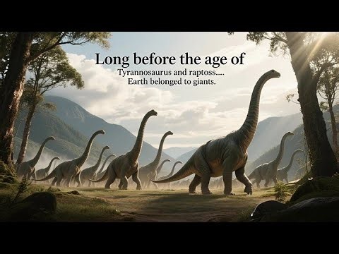 “The Giants That Built the Dinosaur Age: Why Sauropods Mattered Most”