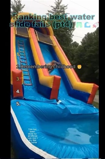 Water slide memories!