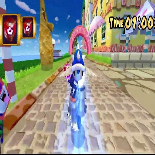 Bananas and blue shell - Mario Kart Double Dash