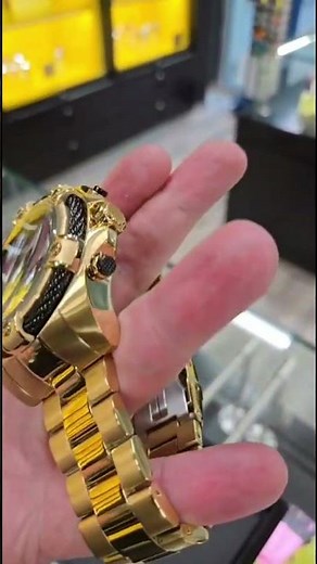 Invicta Bolt Men's Watch - 52mm, Gold (48867)