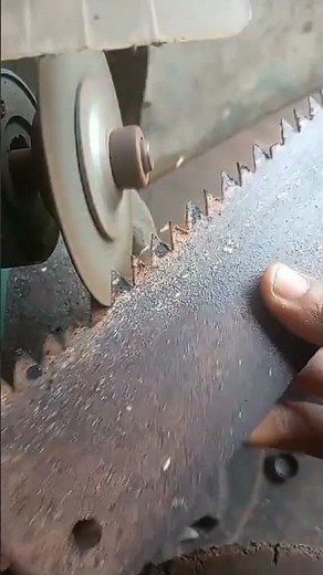 Quick simple step By Step Sharpen Big teeth Saw 🪚💪😱