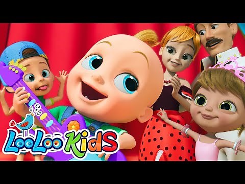 👨‍👩‍👧‍👦 Finger Family - (Official Video) - Sing Along with LooLoo Kids Nursery Rhymes