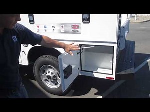 Knapheide Horizontal Series 8' Service Body with Electric Locks