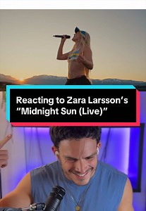 Zara Larsson killed this live performance of “Midnight Sun” actually filmed in Northern Sweden at 12:30AM. What an epic location and visual to bring this song to life! @Zara Larsson Watch the full reaction on my Sub$tack, l!nk is in my b!o. Reacting to Zara Larsson’s “Midnight Sun (Live)” #zaralarsson #midnightsun #livemusic #popmusic #reaction