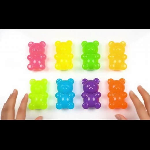 Squishy Gummy Bear ASMR | Oddly Satisfying Squish & Relaxing Sounds