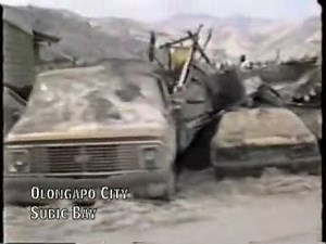 MT PINATUBO ERUPTION JUNE 15. 1991