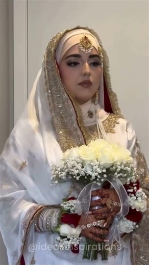Nikkah Hijabi Bride Look 2026 | Elegant Muslim Bridal Makeup & Modest Wedding Inspiration