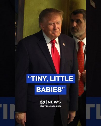 Trump at UN claims Hamas killed “many beautiful tiny little babies” on October 7
