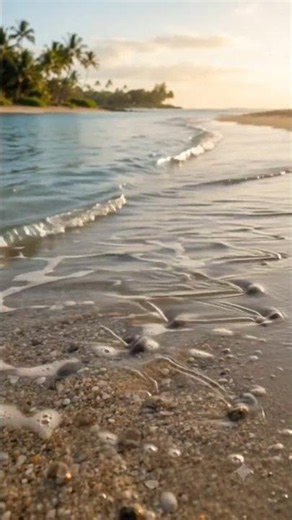 Tropical Beach Sounds for Sleeping 🌊 Ocean Waves Ambient