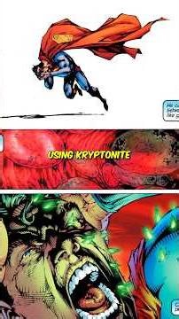 Superman and Batman Destroy All the Kryptonite