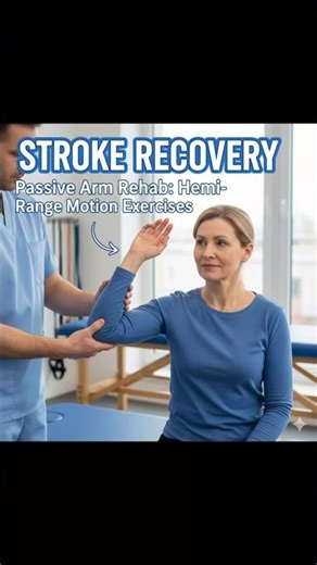 Stroke Recovery#StrokeRecoveryPhysio#HemiplegicArm#PassiveROM (Passive Range of Motion)#StrokeRehab#