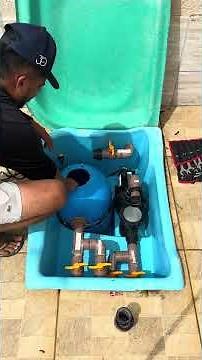 How to change the sand in your pool filter #satisfy #cleaning #tips #pools #satisfying #fyp