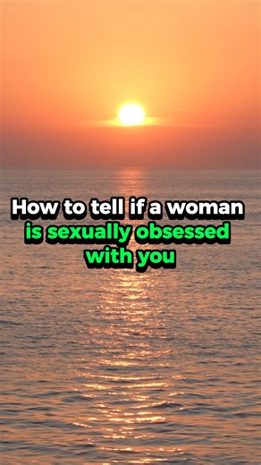 Women Only Do THIS Around Men They’re Sexually Obsessed With (Oh She wants you bad) How to tell if a woman is sexually obsessed with you. Most men think if a woman touches her hair or laughs too loud, she’s obsessed. That’s surface-level. That’s interest. But obsession? It lives deeper. Sexual obsession isn’t loud. It’s not obvious. It’s hidden in tiny behavioral leaks—tells her conscious mind can’t control. When a woman is sexually obsessed, her behavior starts to glitch. She’ll do things that