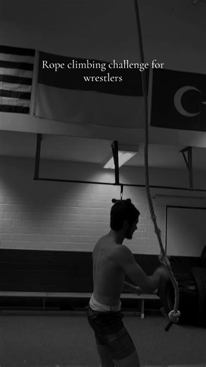 Rope Climbing Challenge for Wrestlers