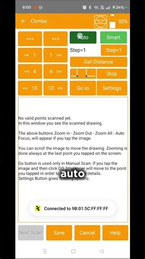 Guarda quanto è semplice usare lo strumento di misurazione laser, 2Dscanner.