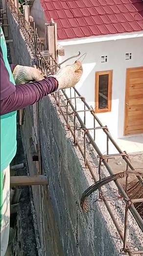concrete wire to tie the simplest building structures.