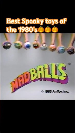 Scary Toys of the ’80s 💀 | The Madness of MADBALLS! #retro #toys #spookyseason