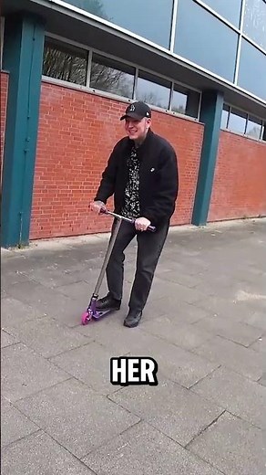 Monte SHOWS OFF his scooter tricks! 😂 #montanablack #shorts
