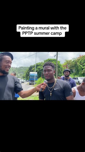 Painting a Mural with PPTP Summer Camp | Enriching Youth in Arts and Culture