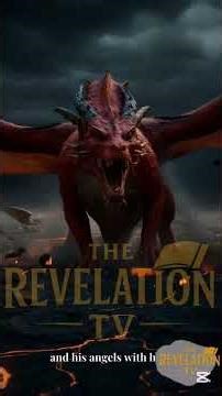 A great red dragon cast down in heaven, reveal Apostle John's "#believe #history #jesus #faith .