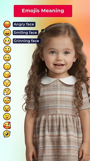 64K views · 1K reactions | Emojis Meaning #speakingpractice #learnenglishonline #speakingenglish #everyone #englishlanguage #englishteacher #englishlearning #learnthroughplay #englishclass #improveenglish | Learn with Sadifa | Facebook