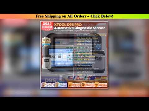 XTOOL D9S PRO D9SPRO WIFI Diagnostic Tool ECU Programming Add Key Automotive Scanner Topology Map