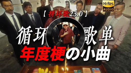 循环歌单|【拼坏歌23.0】|“将2025年所有热梗拼成一首歌，全听过的网瘾很重了【年度梗の小曲】谁能坚持到最后”