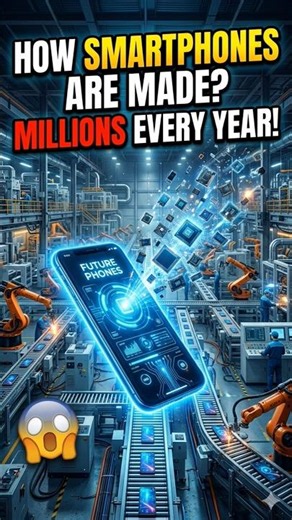 How to made millions of mobile phones in a single day| # Factory process.